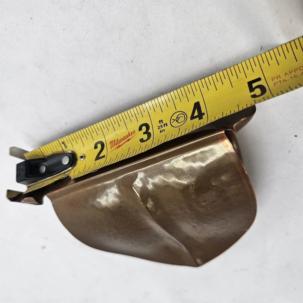 Scandinavian Sweden Copper‎ Desk Letter NAPKIN HOLDER Copper Dalarna VINTAGE